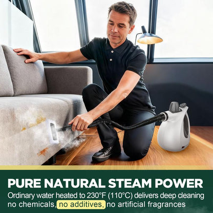 Handheld multi-functional natural steam cleaner